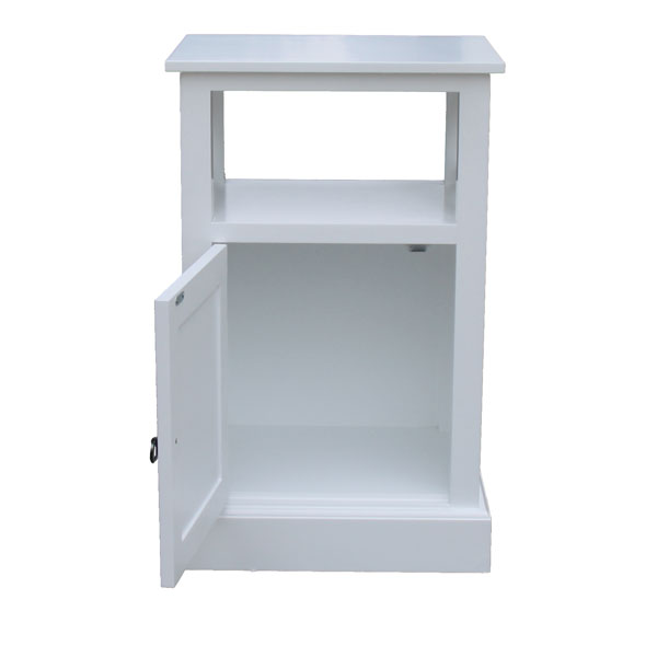 white nightstand